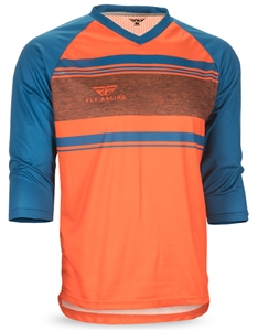 Fly Racing 2017 MTB Ripa Jersey - Orange/Heather/Dark Teal