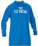 Fly Racing 2017 MTB Windproof Technical Jersey - Blue