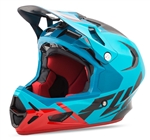 Fly Racing 2017 MTB Werx Ultra Full Face Helmet - Blue/Red/Black