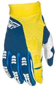 Fly Racing 2017 MTB Youth Evolution 2.0 Gloves - Navy/Yellow/White
