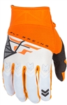 Fly Racing 2017 Youth F-16 Gloves - Orange/White