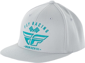 Fly Racing 2018 Revel Hat - Grey/Teal