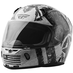 Fly Racing 2018 Revolt FS Liberator Helmet - White/Black