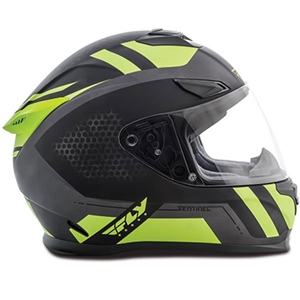 Fly Racing 2018 Sentinel Mesh Helmet - Black/Hi-Vis