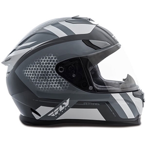 Fly Racing 2018 Sentinel Mesh Helmet - Grey/White