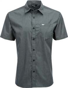 Fly Racing 2018 Short Sleeves Button Up Shirt - Dark Grey