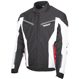 Fly Racing 2018 Strata Jacket - Black White Red