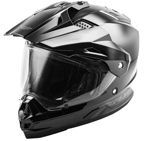 Fly Racing 2018 Trekker Solid Full Face Helmet - Black