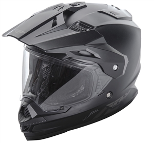 Fly Racing 2018 Trekker Solid Full Face Helmet - Matte Black