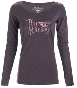 Fly Racing 2018 Womens Nomad Tee - Purple