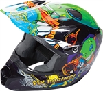 Fly Racing 2018 Youth Kinetic Invazion Full Face Helmet - Green