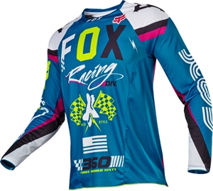 Fox Racing 2017 360 Rohr Jersey - Teal