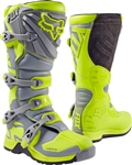 Fox Racing 2017 Comp 5 Boots - Yellow/Gray