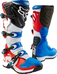 Fox Racing 2017 Comp 5 Fiend Boots - Blue/Red