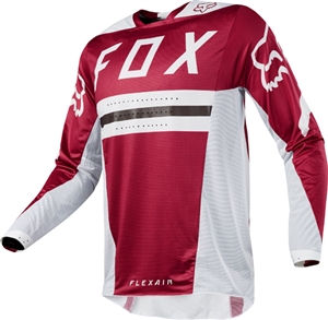 Fox Racing 2018 Flexair Preest Jersey - Dark Red