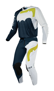 Fox Racing 2018 Flexair Hifeye Combo Jersey Pant - Navy/White