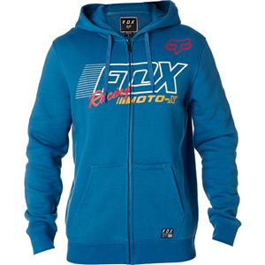 Fox Racing 2018 Flection Zip Hoody - Dusty Blue