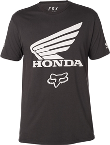 Fox Racing 2018 Honda Premium Tee - Black Vintage