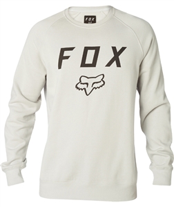 Fox Racing 2018 Legacy Crew Fleece - Light Grey