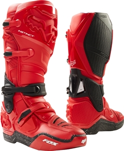 Fox Racing 2017 Moth LE Instinct Boots - Red/Black