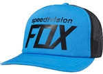 Fox Racing 2018 Paid Snapback Hat - Acid Blue