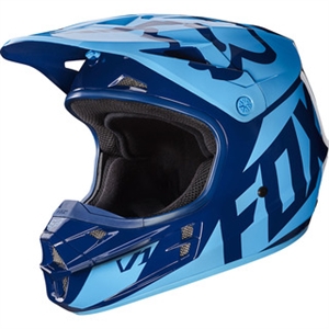 Fox Racing 2017 Race Full Face Helmet - Navy