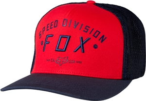 Fox Racing 2018 Speed Division Hat - Red