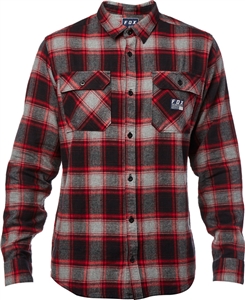 Fox Racing 2018 Traildust Flannel - Heather Graphite