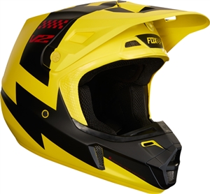 Fox Racing 2018 V2 Mastar Full Face Helmet - Yellow
