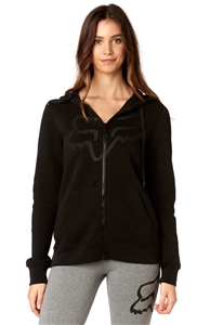 Fox Racing 2018 Womens Certain Zip Hoody - Black