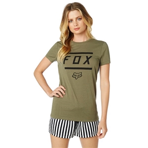 Fox Racing 2018 Womens Listless Crew - Fatigue Green