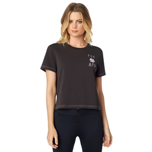 Fox Racing 2018 Womens Rosey Crop - Black Vintage