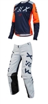 Fox Racing 2018 Womens Switch Combo Jersey Pant - Grey/Orange