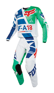 Fox Racing 2018 Youth 180 Sayak Combo Jersey Pant - Green