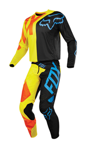 Fox Racing 2018 Youth 360 Preme Combo Jersey Pant - Black/Yellow