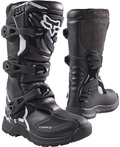 Fox 2017 Youth Comp 3 Boots - Black