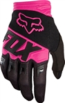 Fox Racing 2017 Youth Dirtpaw Race Gloves - Black/Pink
