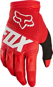 Fox Racing 2017 Youth Dirtpaw Race Gloves - Red