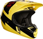 Fox Racing 2017 Youth V1 Mastar Full Face Helmet - Yellow