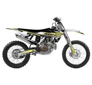 Factory Effex 2018 Rockstar EVO 15 Series Shroud Kits - Black/Yellow/White