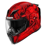 Icon 2018 Airflite Krom Helmet - Red