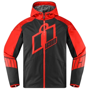 Icon 2018 Merc Crusader Jacket - Red