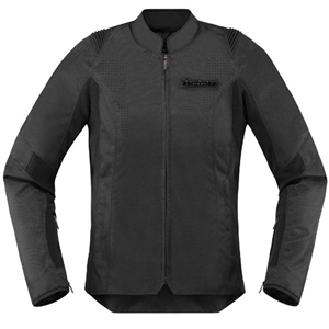 Icon 2018 Womens Overlord SB2 Jacket - Stealth