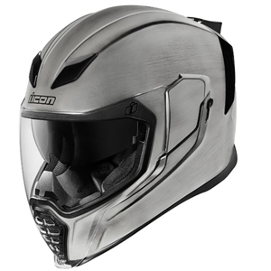 Icon 2018 Airflite Quicksilver Helmet - Silver