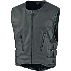 Icon 2018 1000 Regulator D30 Stripped Vest - Black