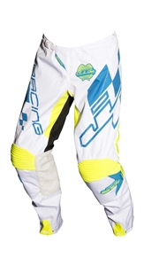 JT Racing 2018 Hyperlite Checker Pant - Cyan/White/Yellow