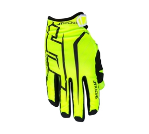 JT Racing 2018 Lite Turbo Gloves - Neon Yellow/Black