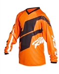 JT Racing 2018 Youth Flex Hi-Lo Jersey - Orange/Black