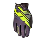 JT Racing 2017 Pro-Fit Tracker Gloves - Black/Neon Yellow