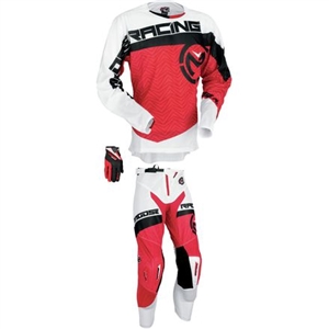 Moose Racing - Sahara Combo- White/Red/Black